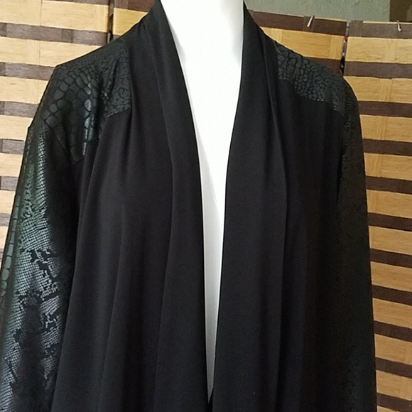 Chico's snakeskin print jacket - Picture 10 of 11